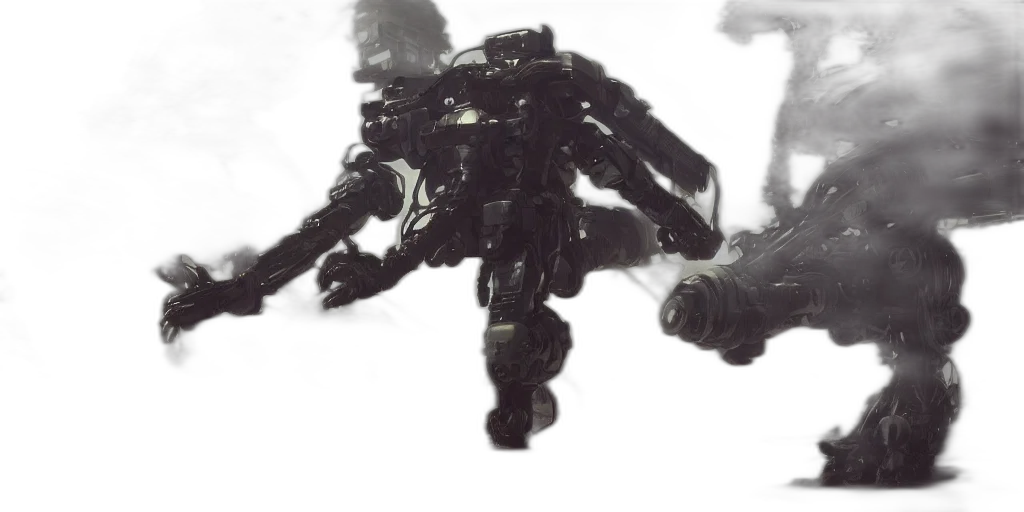 robot, creature, weapon, animal, 3d render, concept art, photorealistic, fantasy art transparent PNG cut-out