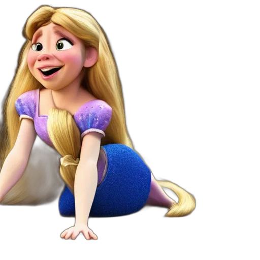 dress, crown, 3d render, cartoon, concept art, photorealistic, jennette, mccurdy transparent PNG cut-out