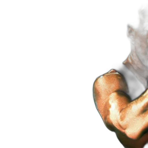 weapon, mask, face, photorealistic transparent PNG cut-out