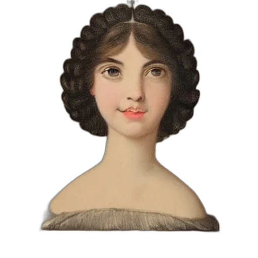 face, dress, crown, jewelry transparent PNG cut-out