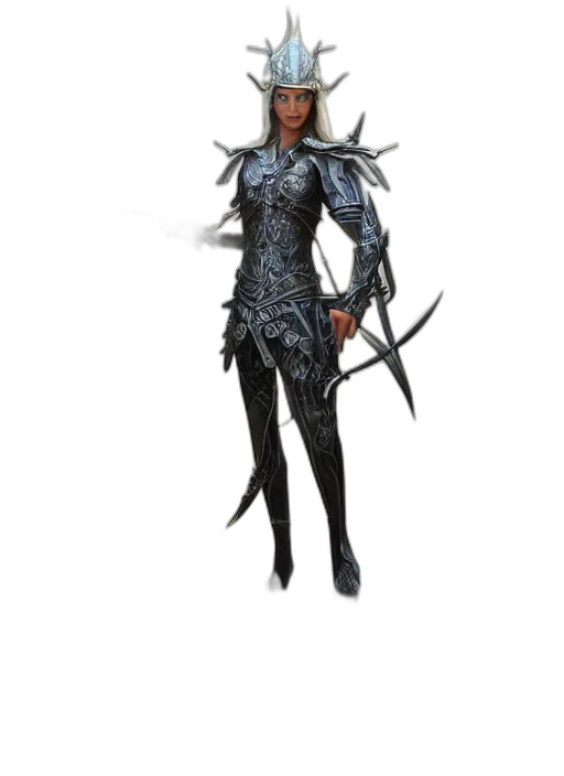 dragon, staff, concept art, fantasy art, 3d render, comic book art, standing, elf transparent PNG cut-out