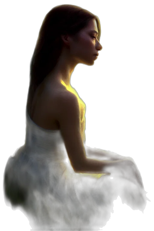 dress, crown, face, jewelry, photorealistic, concept art, fantasy art, 3d render transparent PNG cut-out