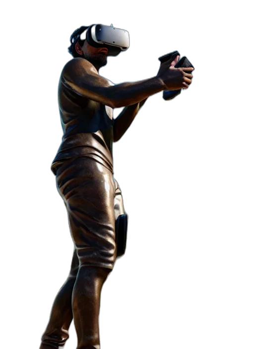 staff, sword, weapon, 3d render transparent PNG cut-out
