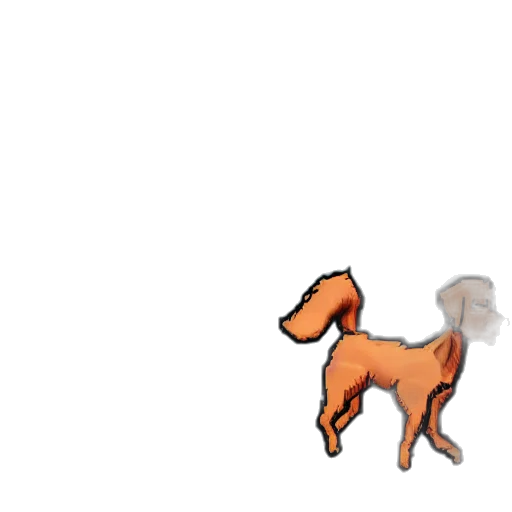 animal, creature, staff, hair transparent PNG cut-out
