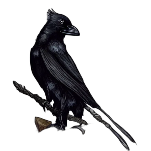 staff, animal, dragon, creature, concept art, fantasy art, photorealistic, pixel art transparent PNG cut-out