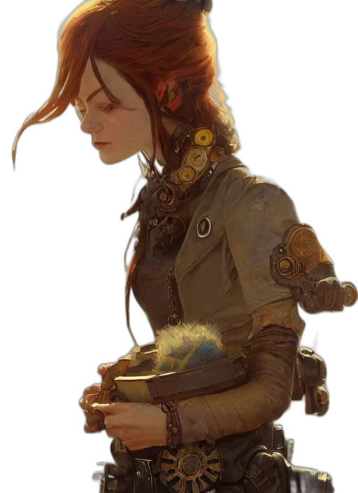 staff, jewelry, jacket, weapon transparent PNG cut-out