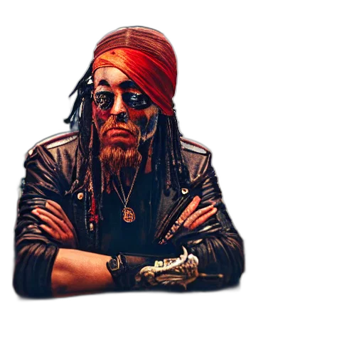 jacket, mask, face, jewelry transparent PNG cut-out