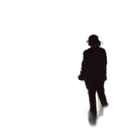 hat, jacket, staff, concept art transparent PNG cut-out