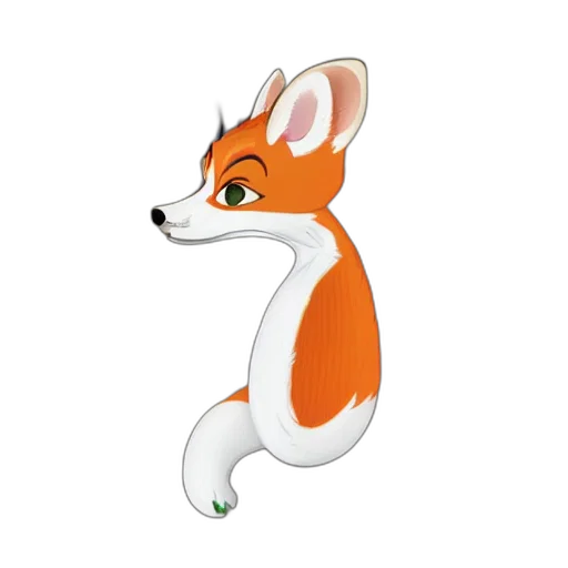 staff, animal, creature, concept art transparent PNG cut-out