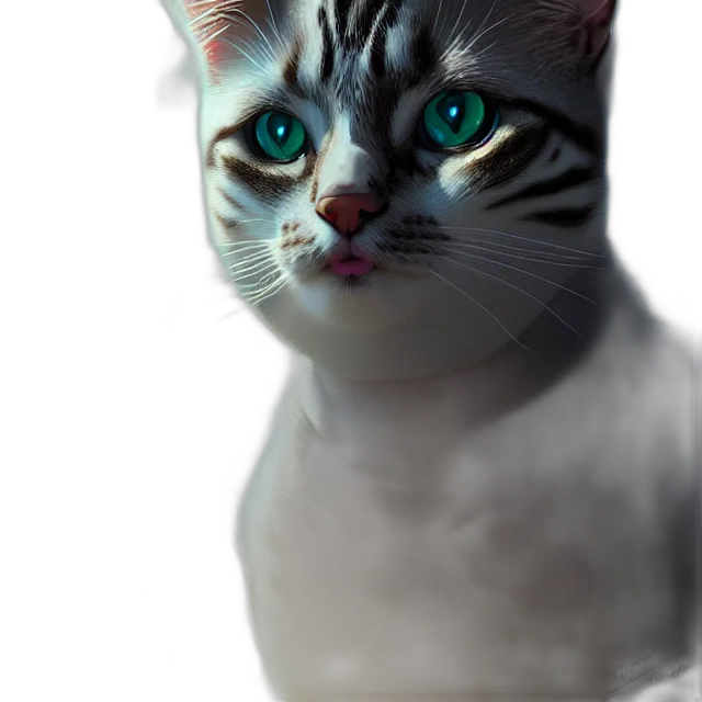 animal, face, creature, staff, photorealistic, oil painting, 3d render, fantasy art transparent PNG cut-out