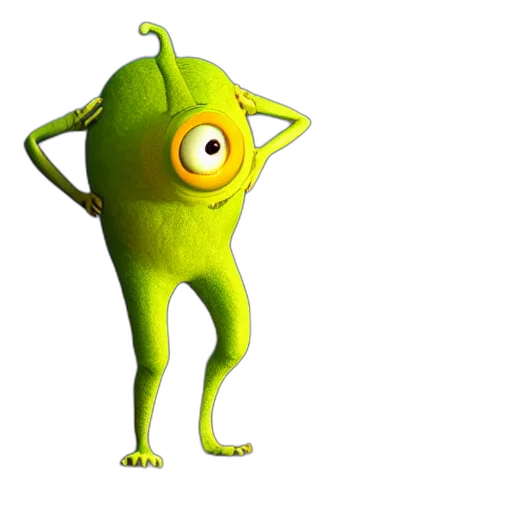creature, staff, robot, animal, 3d render, concept art, photorealistic, cartoon transparent PNG cut-out