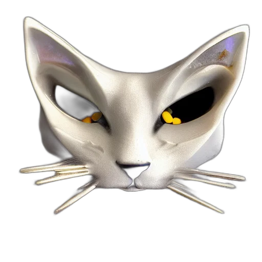 mask, jewelry, staff, animal, 3d render, concept art, fantasy art, photorealistic transparent PNG cut-out