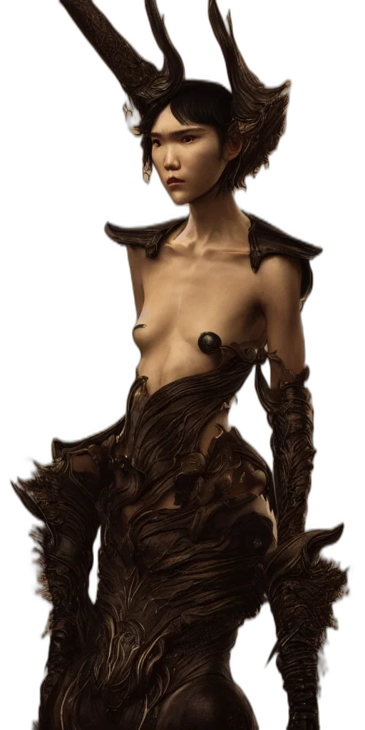 dress, creature, jewelry, mask transparent PNG cut-out