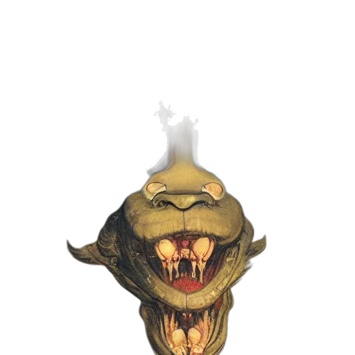 mask, creature, face, staff transparent PNG cut-out