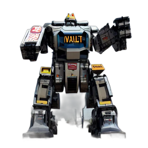 robot, weapon, concept art, 3d render transparent PNG cut-out