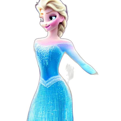 dress, concept art, 3d render, cartoon transparent PNG cut-out