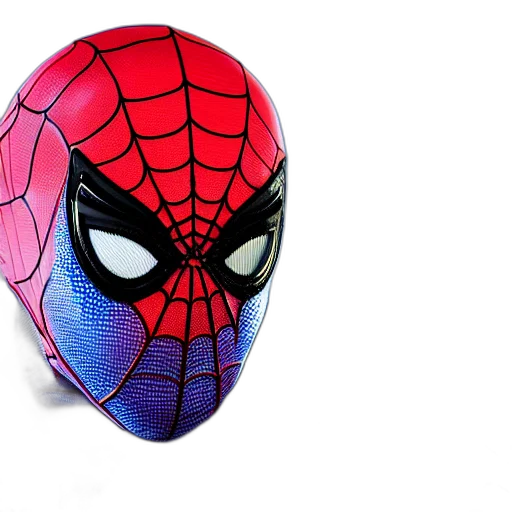 mask, hat, jewelry, 3d render, comic book art, photorealistic, concept art, closeup transparent PNG cut-out