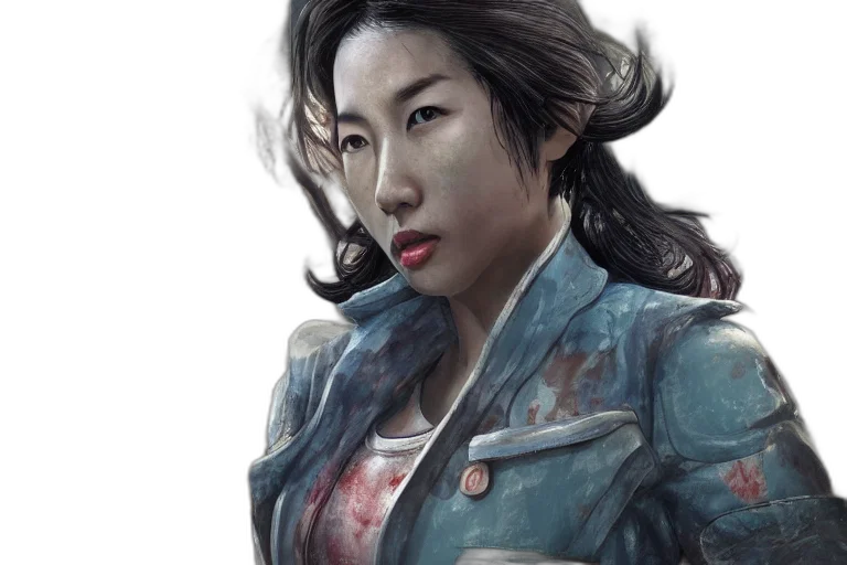 photorealistic, comic book art, concept art, fantasy art transparent PNG cut-out