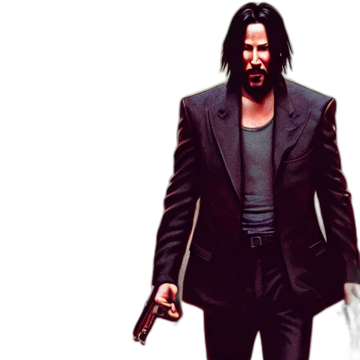 jacket, weapon, concept art, comic book art transparent PNG cut-out