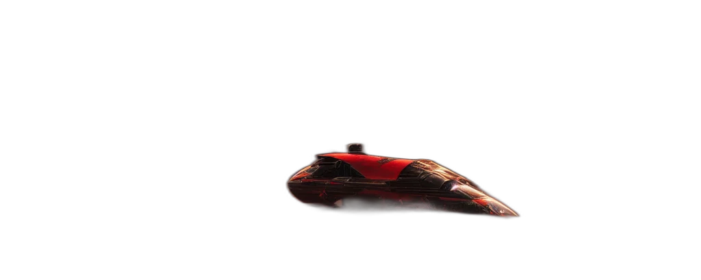 shoes, car, weapon, hat transparent PNG cut-out