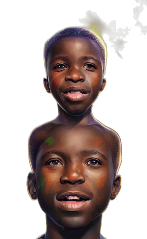 face, mask, crown, jewelry, photorealistic, concept art, 3d render, oil painting transparent PNG cut-out