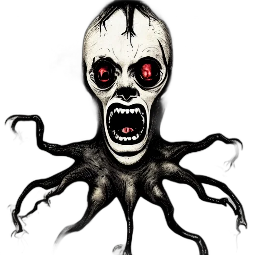 creature, mask, face, animal, concept art, 3d render, pixel art, comic book art transparent PNG cut-out