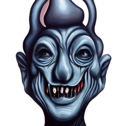 mask, face, creature, staff, concept art, fantasy art, photorealistic, watercolor transparent PNG cut-out