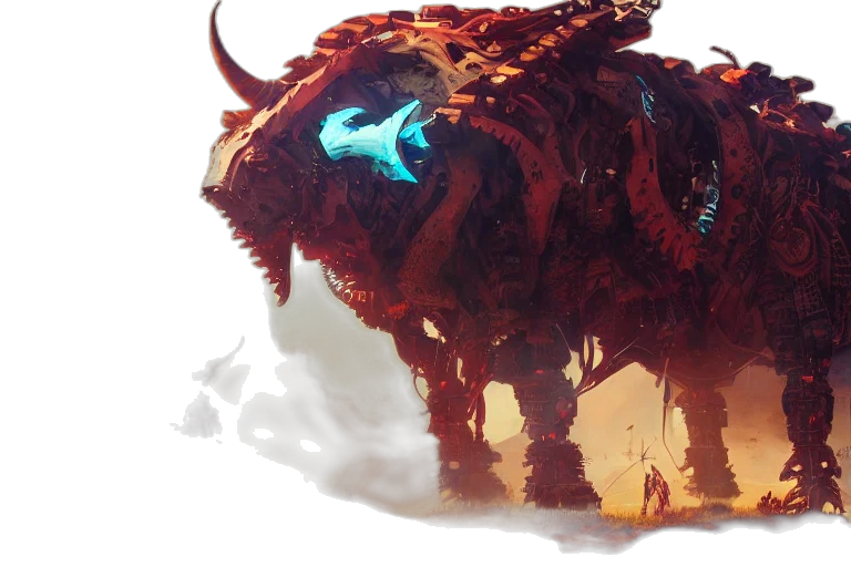 dragon, creature, animal, concept art transparent PNG cut-out