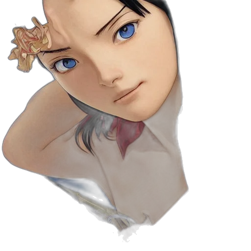 crown, face, flower, jewelry transparent PNG cut-out