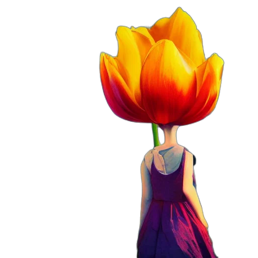 flower, dress, crown, hat transparent PNG cut-out