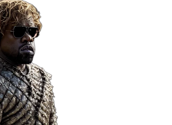 jacket, kanye, west, sunglasses, game, thrones, tyrion, lannister transparent PNG cut-out