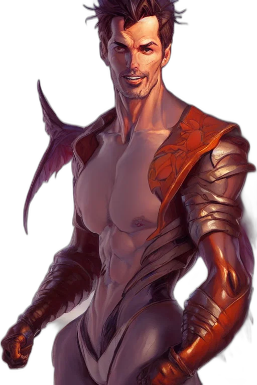 dragon, creature, fantasy art, concept art, comic book art, pixel art, red, dark transparent PNG cut-out
