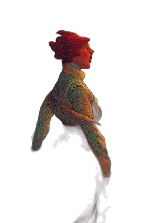 mask, creature, dragon, jacket transparent PNG cut-out
