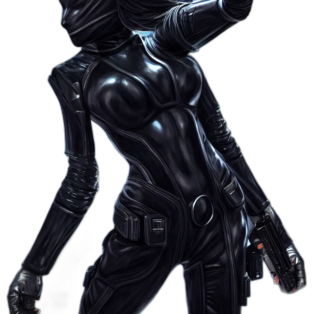 robot, staff, mask, weapon transparent PNG cut-out