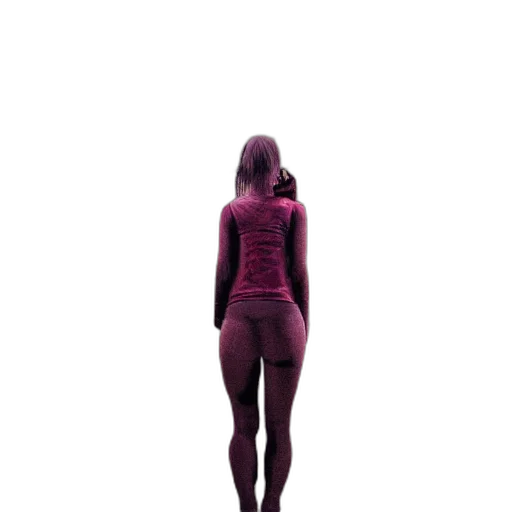 dress, creature, robot, staff transparent PNG cut-out