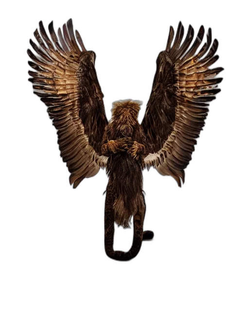 staff, animal, jewelry, jacket, concept art, fantasy art, 3d render, photorealistic transparent PNG cut-out
