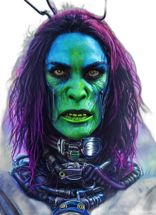 face, creature, mask, comic book art transparent PNG cut-out