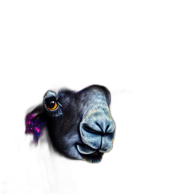 mask, animal, creature, dragon, 3d render, photorealistic, concept art, vaporwave transparent PNG cut-out