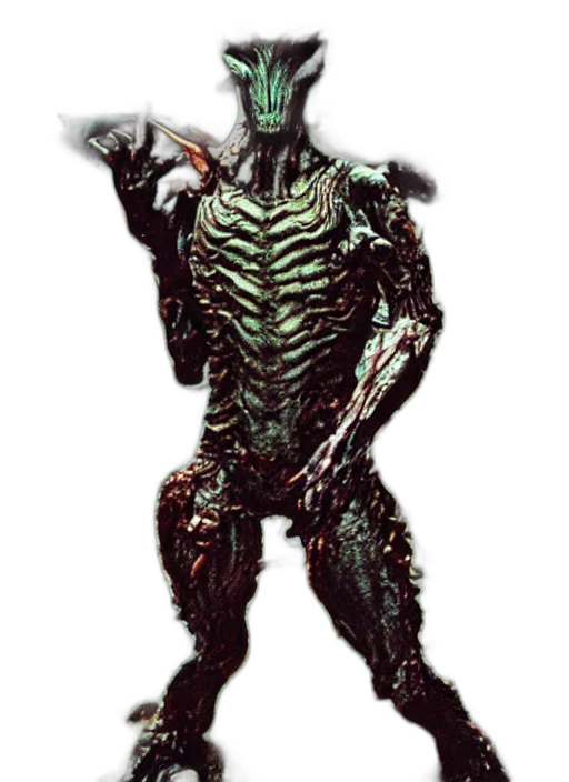 creature, animal, robot, staff, concept art, pixel art, fantasy art, 3d render transparent PNG cut-out