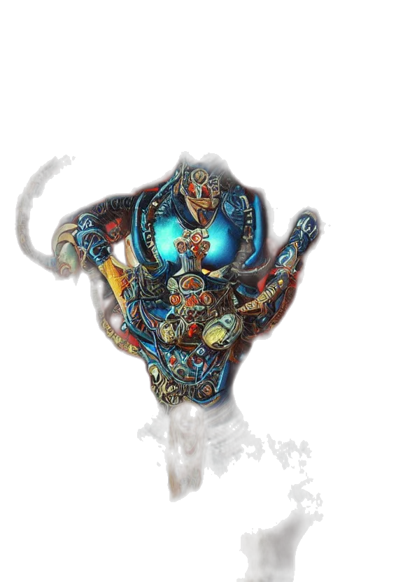 mask, jewelry, staff, crown, concept art, fantasy art, 3d render, pixel art transparent PNG cut-out