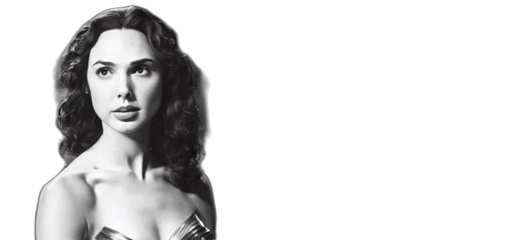 comic book art, photorealistic, still, gal transparent PNG cut-out