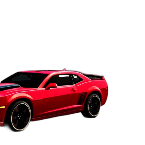 car, weapon, 3d render, photorealistic transparent PNG cut-out