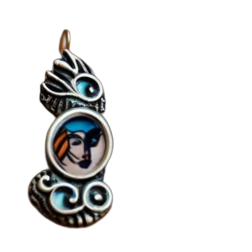 jewelry, mask, fantasy art, hyperrealistic transparent PNG cut-out