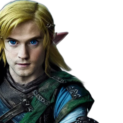fantasy art, concept art, link, legend transparent PNG cut-out