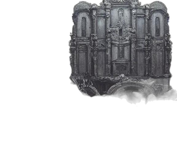 crown, building, weapon, robot transparent PNG cut-out