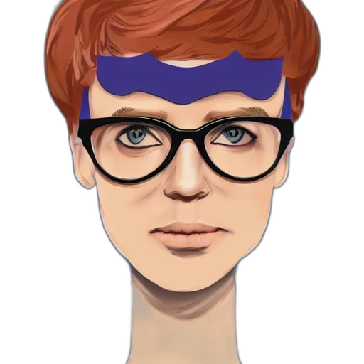 face, mask, staff, cartoon transparent PNG cut-out