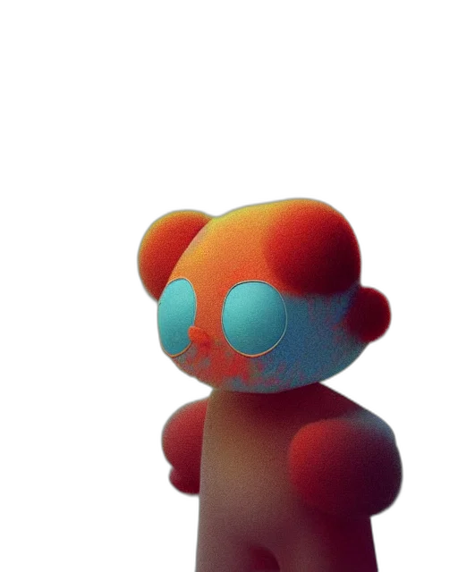robot, staff, creature, mask transparent PNG cut-out