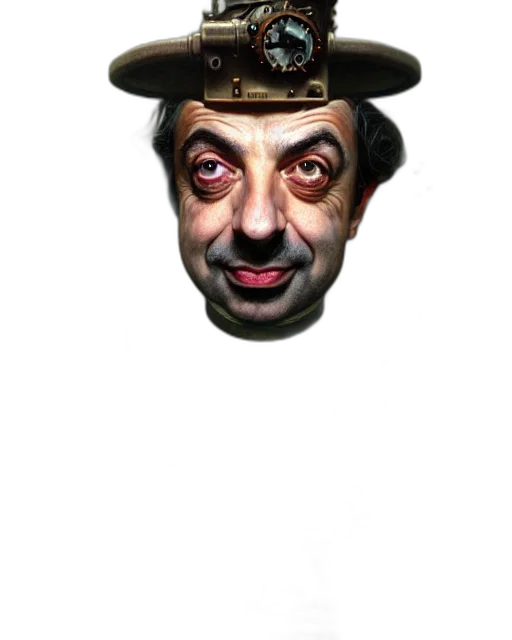 hat, staff, face, mask transparent PNG cut-out