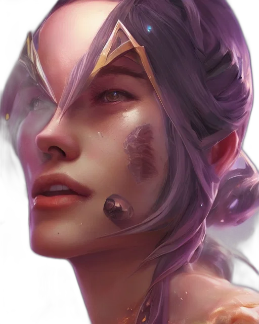 face, crown, mask, dragon, fantasy art, concept art, photorealistic, cyberpunk transparent PNG cut-out