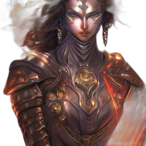fantasy art, concept art, comic book art, photorealistic transparent PNG cut-out